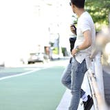 ロング丈 半袖Tシャツ ロングTシャツ | RAiseNsE  | 詳細画像12 
