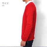 カシミヤタッチ コットンVネックニット レディース | RAiseNsE | 詳細画像21