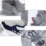 ロゴ 長袖 ポロシャツ メンズ 高品質 ボタン 襟付き[2色]#TPpk99 | RAiseNsE  | 詳細画像10 