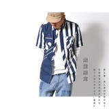 ストライプ 半袖シャツ メンズ | RAiseNsE | 詳細画像12