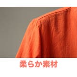 スタンドカラー 5分袖オレンジシャツ トップス | RAiseNsE | 詳細画像17