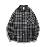 長袖 チェック柄シャツ メンズ | RAiseNsE | 詳細画像17