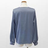 ボリューム袖フロント絞りブラウス オフィスブラウス | RAKUku | 詳細画像24