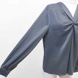 ボリューム袖フロント絞りブラウス オフィスブラウス | RAKUku | 詳細画像26