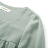 スクェアネック シフォンブラウス | RAKUku | 詳細画像17