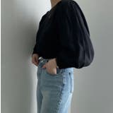 シアー シフォン 長袖 ブラウス | RAKUku | 詳細画像6 