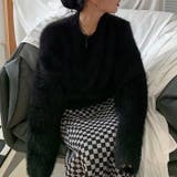 ふわふわ フェザーヤーン ニット プルオーバー 6色 | RAKUku | 詳細画像4