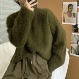 ふわふわ フェザーヤーン ニット プルオーバー 6色 | RAKUku | 詳細画像5