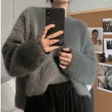 ふわふわ フェザーヤーン ニット プルオーバー 6色 | RAKUku | 詳細画像6