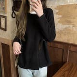 ラップデザイン ニット トップス  4color | RAKUku | 詳細画像6 