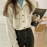 コーデュロイシャツ ジャケット 無地 長袖 重ね着 韓国 2color | RAKUku | 詳細画像8