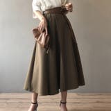 ハイウエスト シンプル フレアスカート | RAKUku | 詳細画像11 