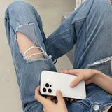 ハイウエスト ダメージデニムパンツ | RAKUku | 詳細画像2 