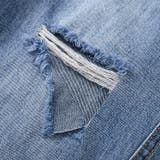 ハイウエスト ダメージデニムパンツ | RAKUku | 詳細画像7 