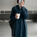 フード付ニットワンピース 4color | RAKUku | 詳細画像7 