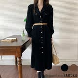 ベルト付き コーデュロイ シャツ | RAKUku | 詳細画像1 