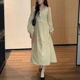 配色デザイン エレガント ワンピース | RAKUku | 詳細画像2 