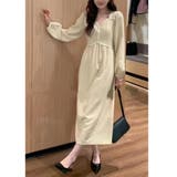 配色デザイン エレガント ワンピース | RAKUku | 詳細画像3 