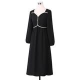 配色デザイン エレガント ワンピース | RAKUku | 詳細画像6 