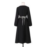 配色デザイン エレガント ワンピース | RAKUku | 詳細画像7 