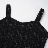 ツイード キャミワンピース ロング丈 韓国ファッション 2color | RAKUku | 詳細画像11 