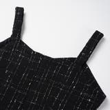 ツイード キャミワンピース ロング丈 韓国ファッション 2color | RAKUku | 詳細画像16 