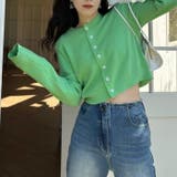 フロントボタンニットカーディガン | RAKUku | 詳細画像3