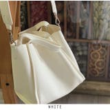 ホワイト | ポーチ付き 2wayトートバッグ | RAKUku