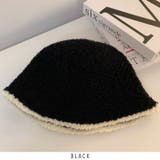 ブラック | ニット バケットハット 4type | RAKUku