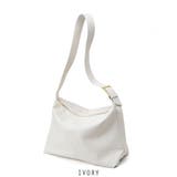 アイボリー | シンプル ビッグ ショルダーバッグ 軽い肩掛け | RAKUku