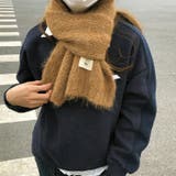 新23AW ケーブル編み ニット ストール 無地 5color | RAKUku | 詳細画像2