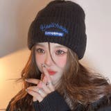 ワッペン ニット帽 ビーニー カジュアル 5color | RAKUku | 詳細画像6 