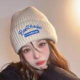 ワッペン ニット帽 ビーニー カジュアル 5color | RAKUku | 詳細画像7 