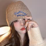 ワッペン ニット帽 ビーニー カジュアル 5color | RAKUku | 詳細画像8 