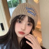 ワッペン ニット帽 ビーニー カジュアル 5color | RAKUku | 詳細画像5 