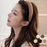 ファブリック シンプル カチューシャ  無地 韓国ファッション 5color | RAKUku | 詳細画像1 