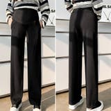 起毛 マタニティパンツ 秋 冬 ウエストゴム 防寒 2color | RAKUku | 詳細画像5