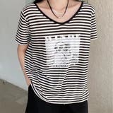 バッグクロスプリントTシャツ | RAKUku | 詳細画像1