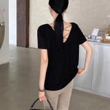 バッグクロスプリントTシャツ | RAKUku | 詳細画像4