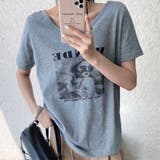 バッグクロスプリントTシャツ | RAKUku | 詳細画像5