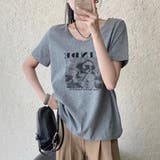 バッグクロスプリントTシャツ | RAKUku | 詳細画像6
