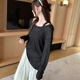シアートップス 2点セット 透け感 秋 韓国ファッション | RAKUku | 詳細画像11 