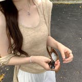 シアートップス 2点セット 透け感 秋 韓国ファッション | RAKUku | 詳細画像8 