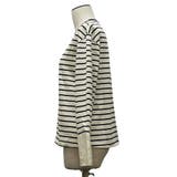 レーディス 長袖 ボーダースウェット Tシャツ カフスポイント | RAKUku | 詳細画像7 