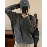 ケーブルニット セーター フード付き 秋冬 フードニット 韓国ファッション | RAKUku | 詳細画像4 