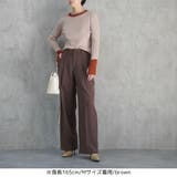 タックワイドパンツ キレイめ スラックスパンツ | RAKUku | 詳細画像7