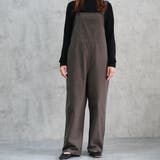 秋冬 サロペット コットン生地 肩紐調節可 4color 韓国ファッション | RAKUku | 詳細画像3 