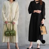 タイポイント シンプル ワンピース 2color 韓国ファッション | RAKUku | 詳細画像1 