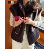 ミンク風 ベスト エレガント エコファー 韓国ファッション 暖かい | RAKUku | 詳細画像1