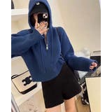 ブルー | カーディガン セーター ニット | RAKUku